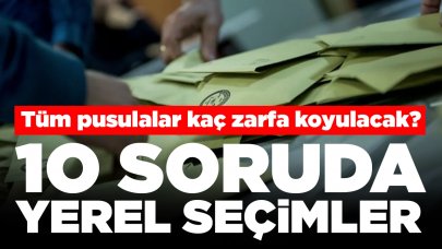 10 soruda 31 Mart yerel seçimleri: Tüm pusulalar kaç zarfa koyulacak?