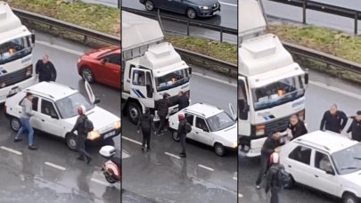 Yine bir yol verme kavgası: Tartıştığı sürücüye çekiçle saldırdı