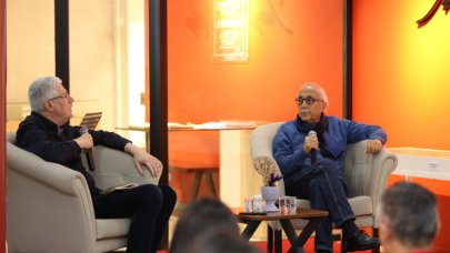 Ataol Behramoğlu, Küçükçekmece'de söyleşiye katıldı