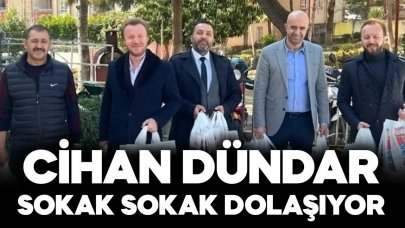 Cihan Dündar seçim gezilerini sürdürüyor