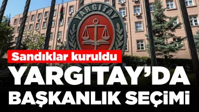 Yargıtay'da başkanlık seçimi başladı