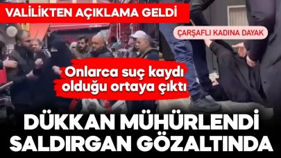 Çarşaflı kadının darp edildiği olaya ilişkin valilikten açıklama