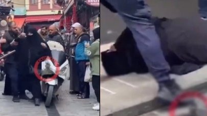 Çarşaflı kadını darp eden saldırgan tutuklandı