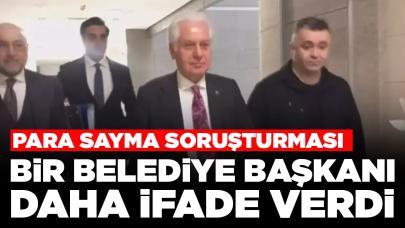 Para sayma görüntüleri soruşturması: Bir belediye başkanı daha ifade verdi