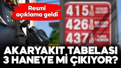 Akaryakıt tabelaları üç haneye mi çıkıyor! İlk açıklama geldi