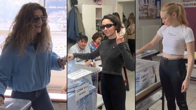 Türkiye sandık başında: Ünlü isimler oylarını böyle kullandı