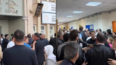 Muhtar adaylarının yakınları birbirine girdi: Güvenlik güçleri zor ayırdı