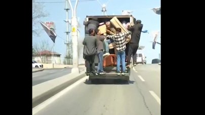 Böyle taşımacılık görülmedi!