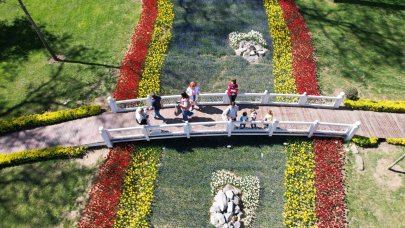 İstanbul'da lale şöleni: 8 milyon lale dikildi