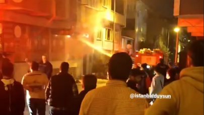 İstanbul Küçükçekmece'deki lokantada yangın paniği!