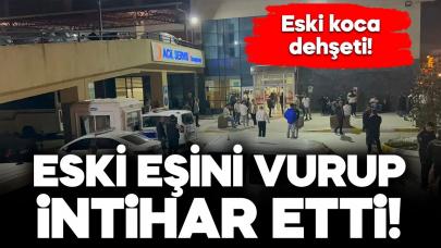 Eski koca dehşeti: Boşandığı eşini vurup intihar etti