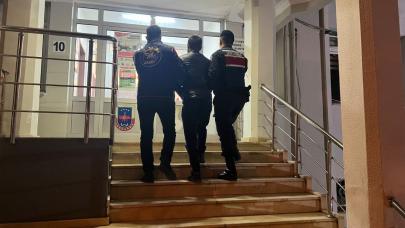 Çim kalıp kesme makinesini çalan şüpheli yakalandı