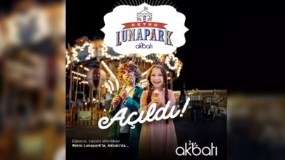 Akbatı Retro Lunapark 23 Nisan’da açıldı