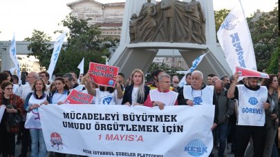 Erken 1 Mayıs kutlaması