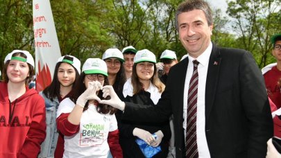 ’Orman Benim’ kampanyası ile temizlik yaptılar