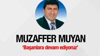 Başarılara devam ediyoruz