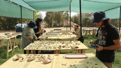 Hera'nın Şehri'nde kazıda Traklara ait izler gün yüzüne çıkarılıyor