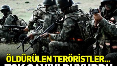 TSK öldürülen terörist sayısını açıkladı