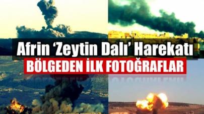 Afrin'e kara harekatı başladı (Zeytin Dalı Harekatı'nda ikinci gün)