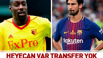 Andre Gomes ve Okaka'da hüsran