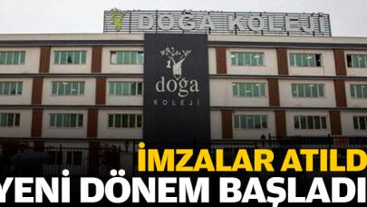 Doğa Koleji'nde imzalar atıldı, yeni dönem başladı