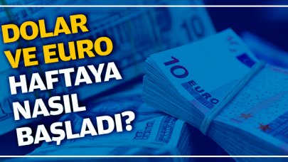 27 Ocak dolar ve euro haftaya nasıl başladı?  Alış ve satış fiyatları