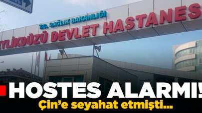 Çin'den gelen hostes Beylikdüzü'nde hastaneyi alarma geçirdi