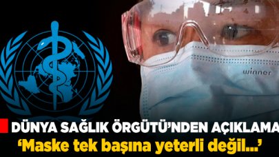 Dünya Sağlık Örgütü'nden açıklama