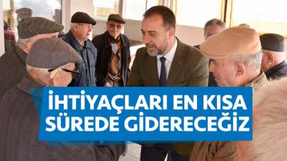 İhtiyaçları kısa  sürede gidereceğiz