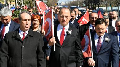 Beylikdüzü şehitler için yürüdü