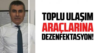 Toplu ulaşımda dezenfektasyon