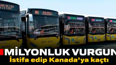 İETT'de 9,1 milyonluk vurgun!