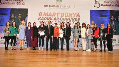 Dünya Kadınlar Günü’nde 100 kadına ödül verildi