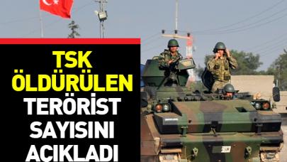 1 Mart 2018 Afrin Zeytin Dalı Harekatı'nda kaç terörist öldürüldü