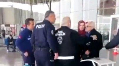 Polisin yaşlı adama bağırması sosyal medyada tepki topladı