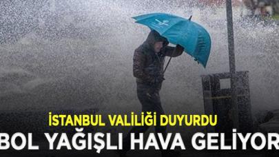 İstanbul Valiliği: Mayıs ayının ilk haftası bölge genelinde bol yağış