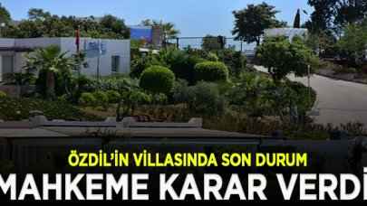 Yılmaz Özdil'e ait villanın kaçak bölümleri yıkılacak