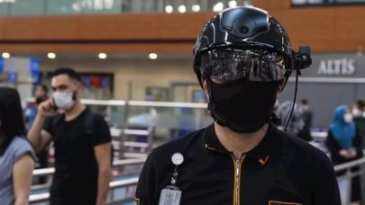 Sabiha Gökçen'de termal kask uygulaması