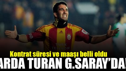 Arda Turan Galatasaray'da!