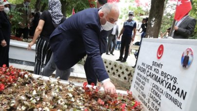 Şehitleri unutmadılar