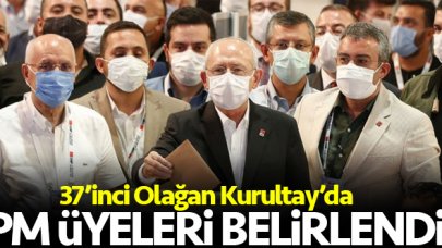 CHP Parti Meclisi'nde yer alan isimler belli oldu!