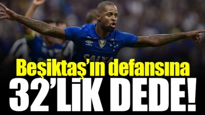 Beşiktaş'ın defansına 32'lik Dede!