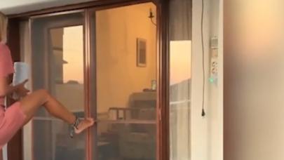 Çağla Şıkel'den Instagram profilinde gülümseten 'masayı topluyorumdur' videosu