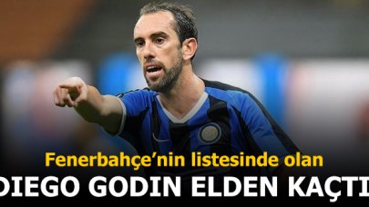 Fenerbahçe'nin istediği Diego Godin elden kaçtı