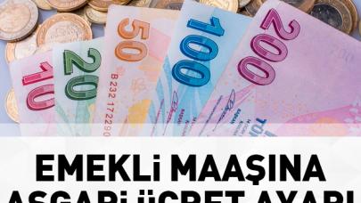 Emekli maaşına asgari ücret ayar!