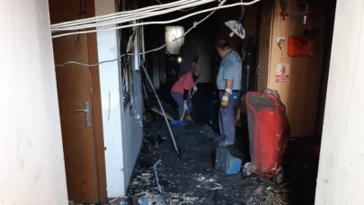 Beylicium'da hasar gideriliyor