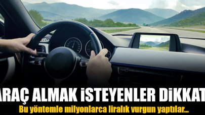 Araç almak isteyenler dikkat! Kopya site ile 2 milyon liralık vurgun