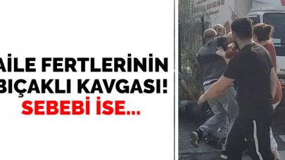 Küçükçekmece'de çatı malzemesi için bıçaklı kavga