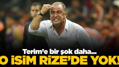 Radamel Falcao Rizespor maçında yok!