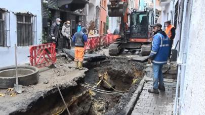 Beyoğlu'nda doğalgaz paniği